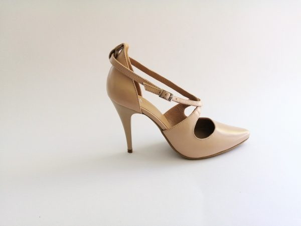 Beige Small Size Shoes