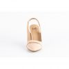 Beige slingback heels MD004