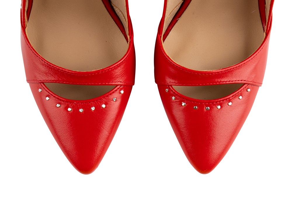 MD004 Red high heels | MD Petite Shoes | Women Small Size Shoes