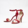 Petite Red Sandals