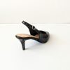 Petite size black 7cm heels