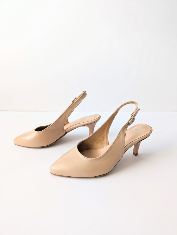 Petite size black 7cm heels