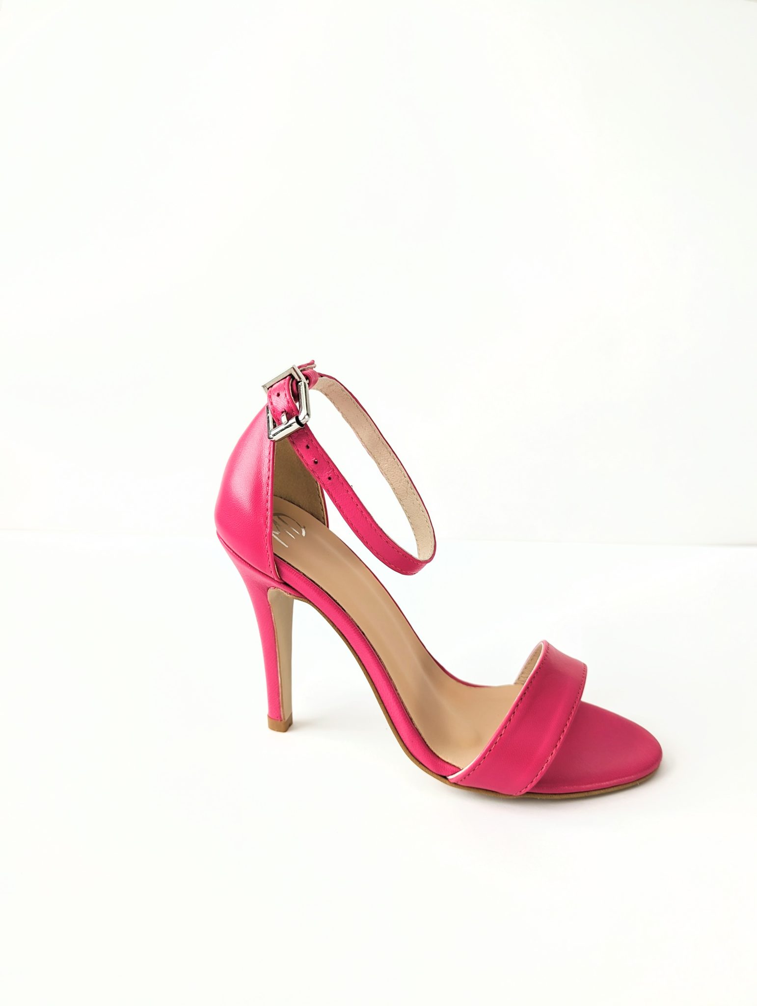 Pink petite sandals. Small size women's shoes UK1 UK2 UK3