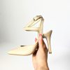 Ankle wrap petite shoes,