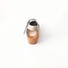 Leather clog sandals