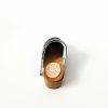 Black slip on clog